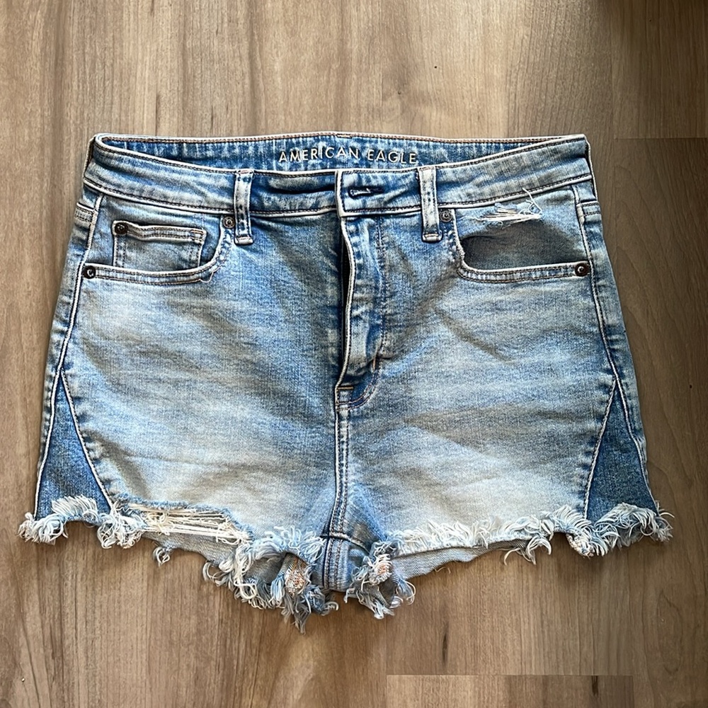 Super High Rise Jean Short - Picture 2 of 5